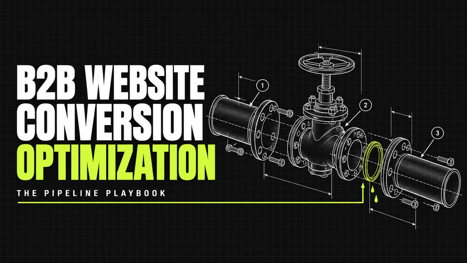 Find the leak — B2B website conversion optimization