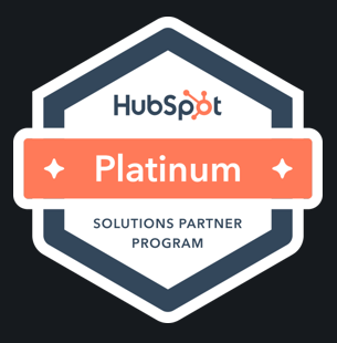 HubSpot Platinum Solutions Partner badge